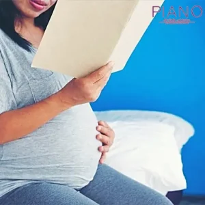 کتاب خواندن در دوران بارداری