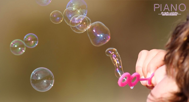 پاپ حباب یکی از بازی های تابستانی