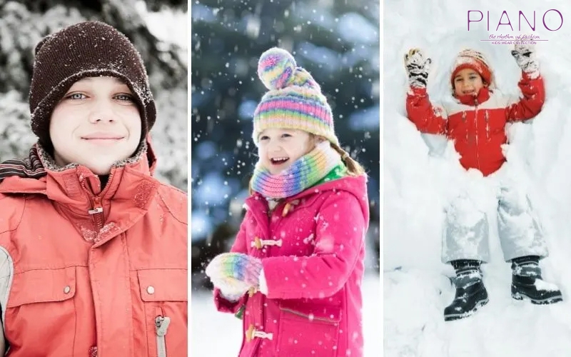 انواع لباس های زمستانی کودکان